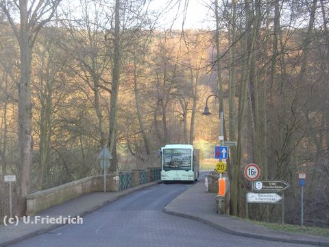 ... die ziemlich schmal ist, wie man auf dieser Aufnahme sehen kann.