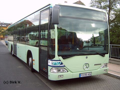 FD-BG 404 während einer Pause am ZOB: Im Juni 2006 noch ohne Werbung, eine Aufnahme von Dirk. Ein paar weitere Aufnahmen gibt es hier  => Thies, Ha
