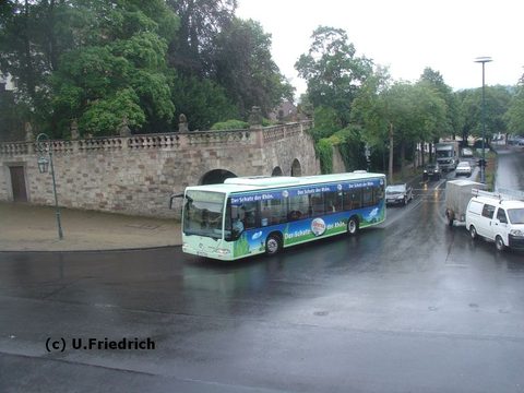 FD-BG 405 an einem regnerischen Julitag im Jahre 2007 beim Einbiegen in die Pauluspromenade  Weitere Photos hier   => Thies, Hamburg