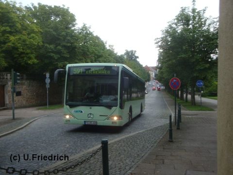 Am 21.8. in Anfahrt auf das Paulustor