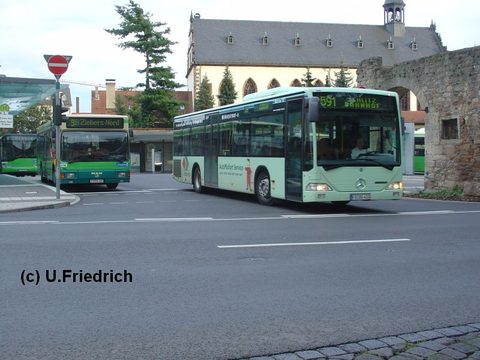 und dann später bei der Abfahrt nach Schlitz, linksherum.