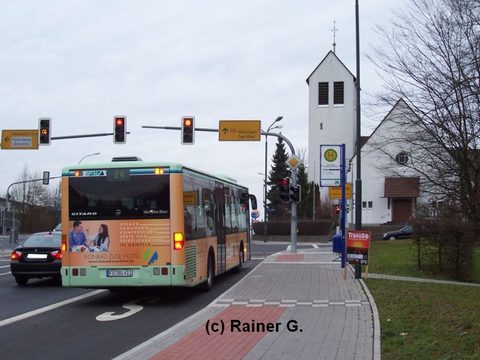 Ebenfalls eine Aufnahme von Rainer: FD-BG 411 im Januar 2008 in der Petersberger Straße