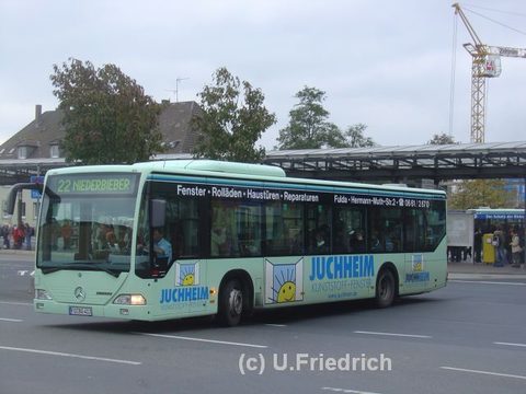 Abfahrt vom ZOB - Oktober 2007