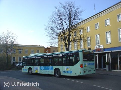 Frühjahr 2008, in der Gegenrichtung vorbei am Bahnhof