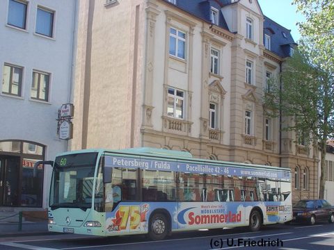 Hier sind wir wieder in der Leipziger Straße, diesmal unterwegs Richtung ZOB