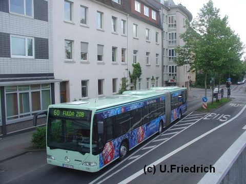 Auf Linie 60 in der Kurfürstenstraße
