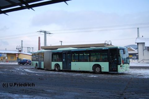 Aus irgendeinem Grunde gibt es nicht viele Aufnahmen von diesem Bus: Die nächste stammt vom Dezember 2010