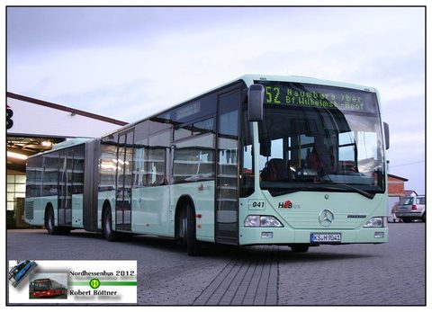 *neu Im Januar 2012 beim neuen Arbeitgeber Hessenbus - HLB Kassel mit dem Kennzeichen KS-H 9041 (Wagen 041). Danke an Robert