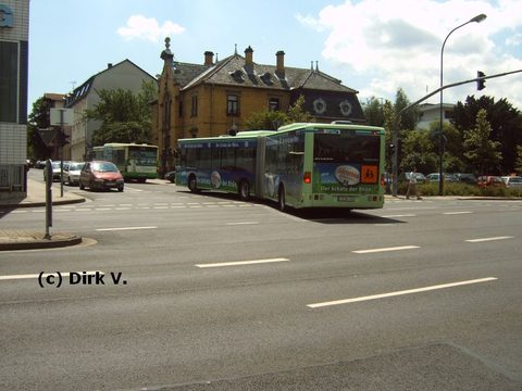 Von Dirk im Sommer 2006 beim Abbiegen in die Brauhausstraße erwischt: FD-BG 420  => Thies, Hamburg