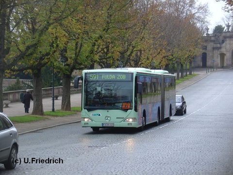 Im Oktober gleichen Jahres aus der Burgenstadt Schlitz kommend in der Pauluspromenade