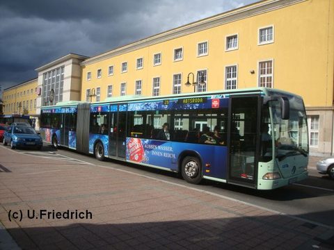 Dunkle Wolken im Juli 2009 - auf dem Weg zum ZOB