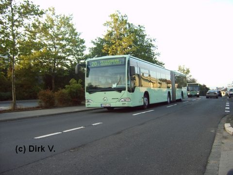 Ein Jahr später dann, im September 2006 im morgendlichen Schülerverkehr von Dirk erwischt