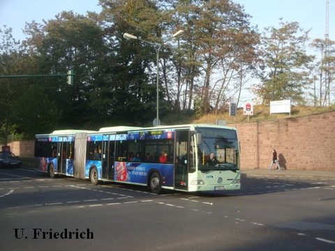 Im Oktober 2009 auf dem Weg zum ZOB