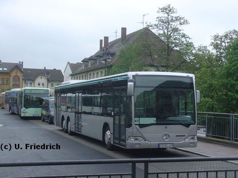 Eine der ersten Aufnahmen vom 7. Mai 2007: Pause am ZOB