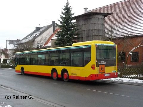 ... wo er als Schulbus im Einsatz war