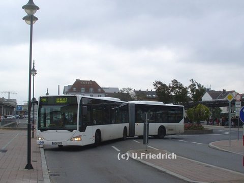 Ende Oktober 2007 beim Abbiegen vom ZOB erwischt