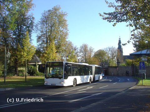 Wieder auf Linie 591 kommt er durchs Paulustor gefahren ...