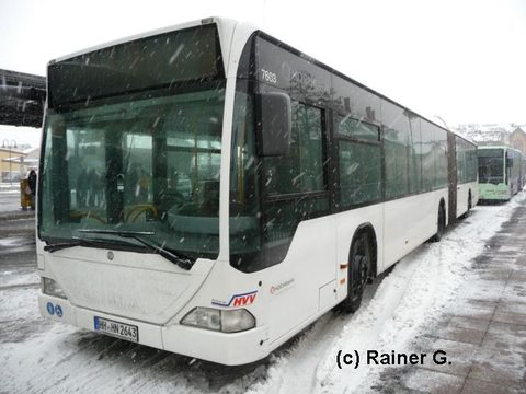 Soweit mir bekannt, ist der Bus ein Reservewagen der Hamburger Hochbahn für die FBG und normalerweise in Hamburg unterwegs