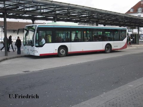 Im Dezember 2011 am Fuldaer ZOB