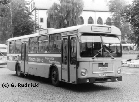 Wg 1 Bj. 1972 MAN SL 192 FD-N 15 Wagen 1 ist einer der drei MAN SL 192 aus dem Jahre 1972, die ich besonders mochte. Hier von Herrn Rudnicki bei der A