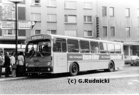 Wg 29 Bj. 1979 MB O 305 FD-HZ 237 Wagen 29 ebenfalls im September 1979. Eine weitere Aufnahme gibt es hier  (c) G. Rudnicki
