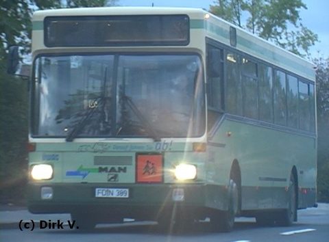Wg 153 Bj. 1992 SL 202 FD-N 389 Wagen 153, von Dirk im Oktober 2006 gesichtet, zu einer Zeit, als er schon nicht mehr der ÜVG, sondern der ÜBG gehörte