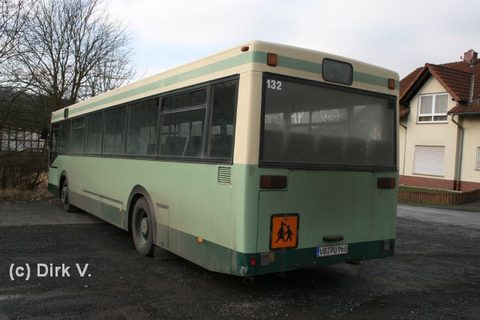 ... und konnte Dirk den Bus selbst fotografieren.
