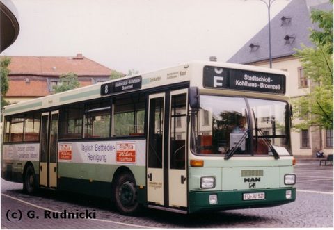 1992 von Herrn Rudnicki am Stadtschloß aufgenommen