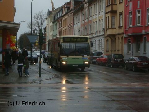 Letzte Aufnahme aus Fulda: An einem etwas düsteren Novembertag einer Dienstfahrt in der Buttlarstraße