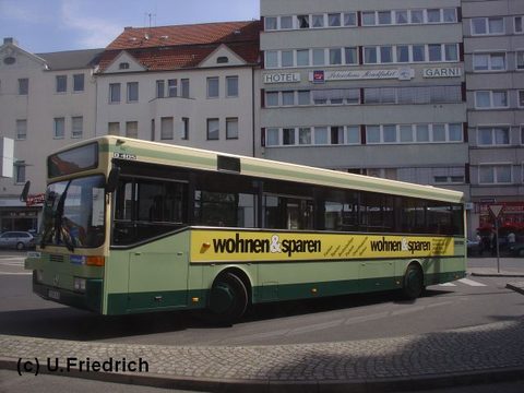 Im Juni 2008 stand der Bus während einer Pause am Stadtschloß,...