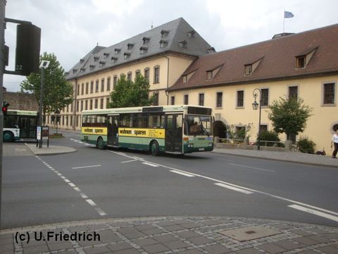 Juli 2009 bei der Abfahrt vom Stadtschloß