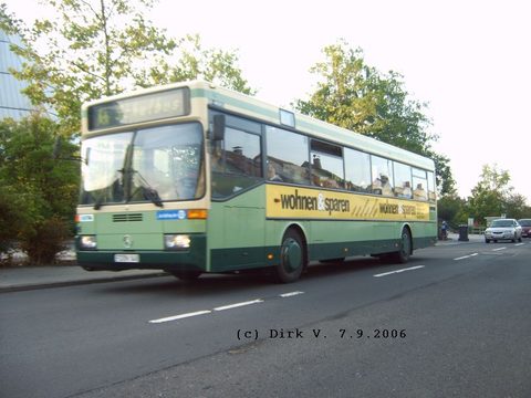 ... als der Wagen morgens im Schülerverkehr im Einsatz war. Dank´ Dir, Dirk!
