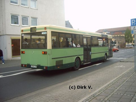 Noch ein Photo von Dirk: Anfahrt zum Stadtschloss