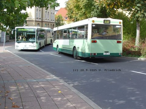 Wg 57 / 131 Bj. 1993 SL 202 FD-N 131 Im September 2005 unterwegs als Schulbus  Weitere Aufnahmen hier