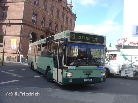 Man sieht ihn nur selten noch, und auf Linie, das hat schon totalen Seltenheitswert