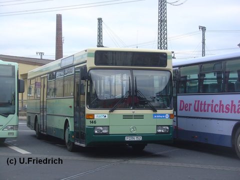 Pause am ZOB im Dezember 2007