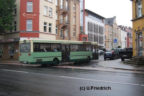 Eine allerletzte Aufnahme stammt vom 1. Oktober, beim Abbiegen von der Leipziger- in die Adalbertstraße.