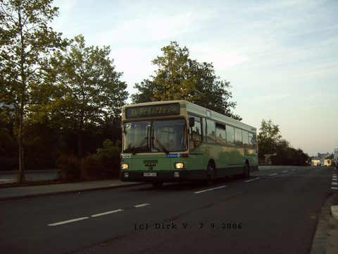 Wg 150 Bj. 1992 SL 202 FD-N 346 Eine Aufnahme von Dirk, der ihn im September 2006 frühmorgens im Schülerverkehr gesehen hat  Weitere Aufnahmen hier
