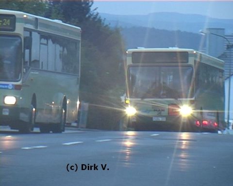 Noch ein Photo von Dirk, aufgenommen am frühen Morgen