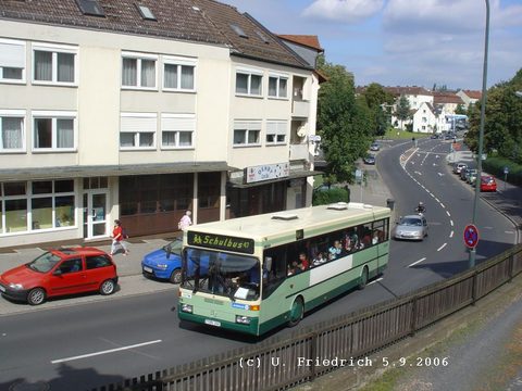 In der Magdeburger Straße im Schülerverkehr