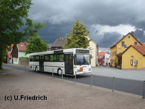 Im Juli 2009 machten Rainer und ich einen Ausflug nach Tann - und als wir schon nicht mehr damit rechneten, kam er tatsächlich unter diesem interessan