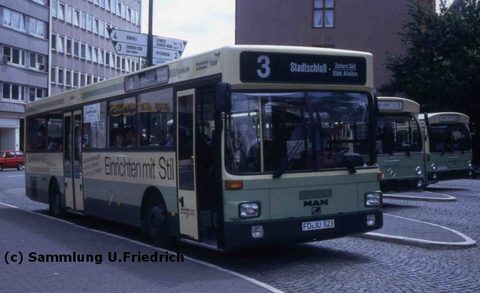 Nochmal 1992, nochmal Linie 3 - noch mit Rollband