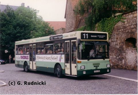 Wg 32 / 148 Bj 1991 SL 202 FD-N 158 1992: Wagen 32, ebenfalls auf der 11 nach Ziehers Nord (C) G. Rudnicki