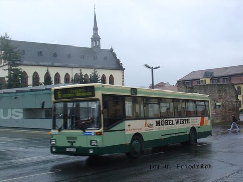 ... auf den Weg nach Bernhards - Linie 6 ist übrigens der mit Abstand längste Umlauf