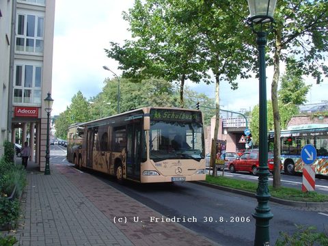 Ende August/Anfang September war unser Bus um die Mittagszeit im Schülerverkehr im Einsatz...
