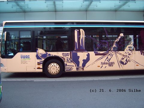 Die ersten Aufnahmen dieses Busses stammen von Silke,