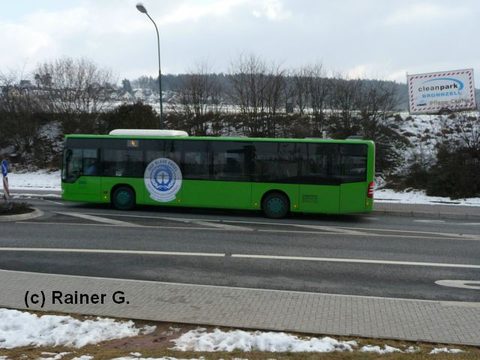 In winterlichem Ambiente an den Kaiserwiesen, eine Aufnahme von Rainer