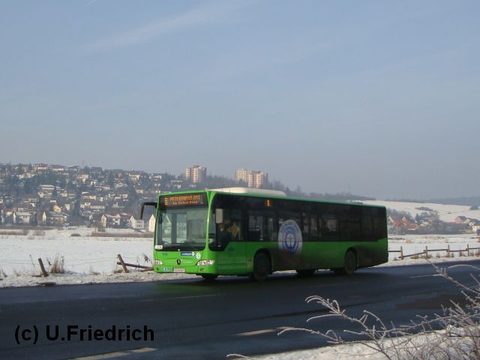 Unterwegs Richtung Innenstadt am Gerloser Weg / Ecke Hermann-Muth-Straße