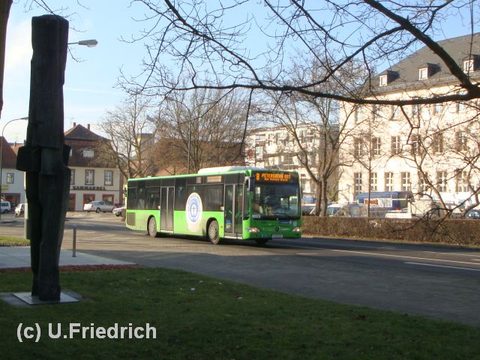 Am 22. Januar ist sogar mal die Sonne da: Hier am Heinrich von Bibra Platz