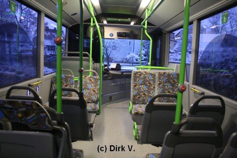 Innenaufnahme vom vorderen Bereich